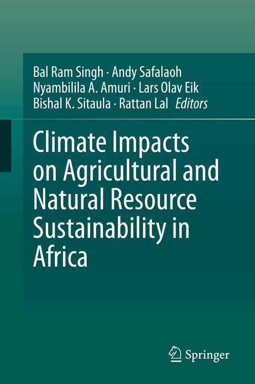 Produktbild: Climate Impacts on Agricultural and Natural Resource Sustainability in Africa