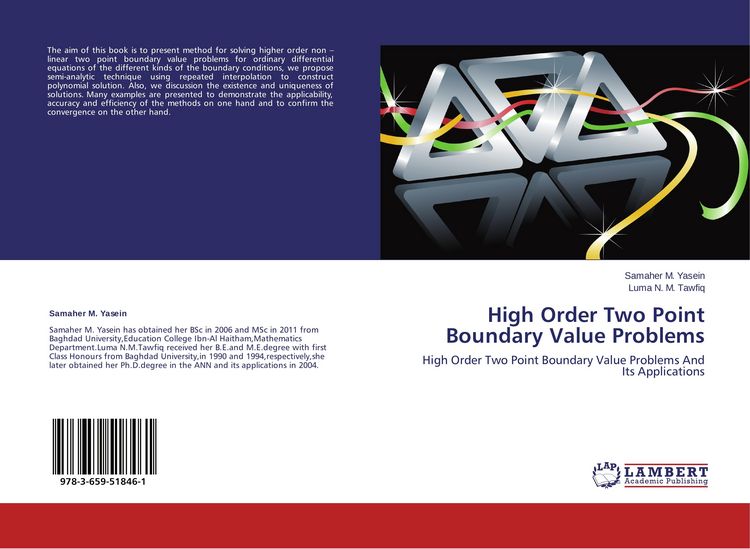 Produktbild: High Order Two Point Boundary Value Problems