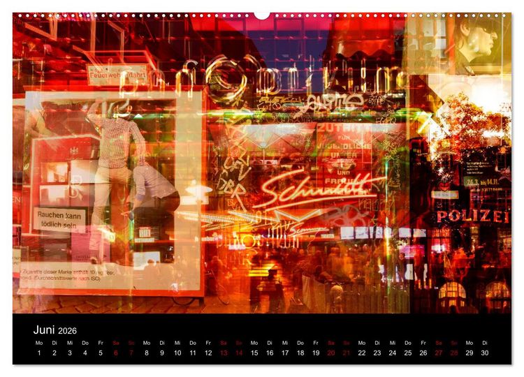 Produktbild: Hamburg-Art (hochwertiger Premium Wandkalender 2026 DIN A2 quer), Kunstdruck in Hochglanz