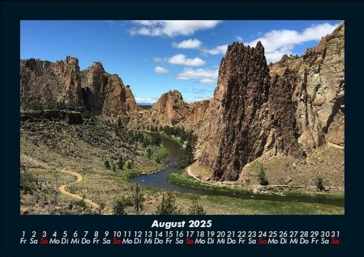 Produktbild: Naturlandschaften 2025 Fotokalender DIN A5