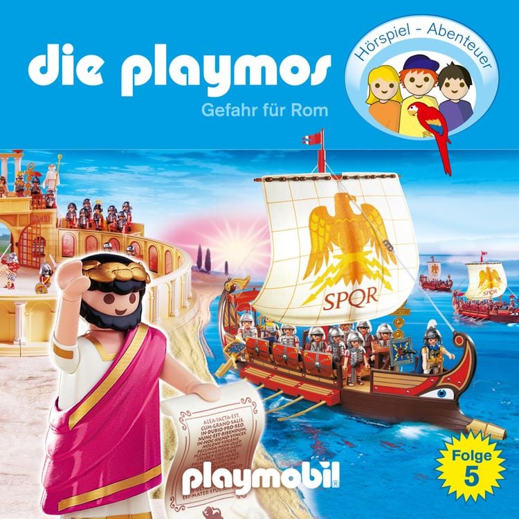 Bild vom Artikel Die Playmos - Das Original Playmobil Hörspiel, Folge 5: Gefahr für Rom vom Autor Simon X. Rost