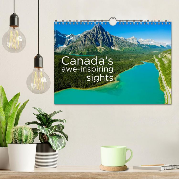 Produktbild: Canada&rsquo;s awe-inspiring sights (Wall Calendar 2026 DIN A4 landscape), CALVENDO 12 Month Wall Calendar