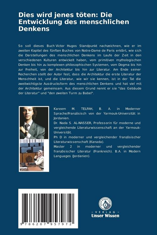 Produktbild: Dies wird jenes t&ouml;ten: Die Entwicklung des menschlichen Denkens