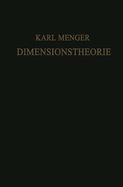 Produktbild: Dimensionstheorie