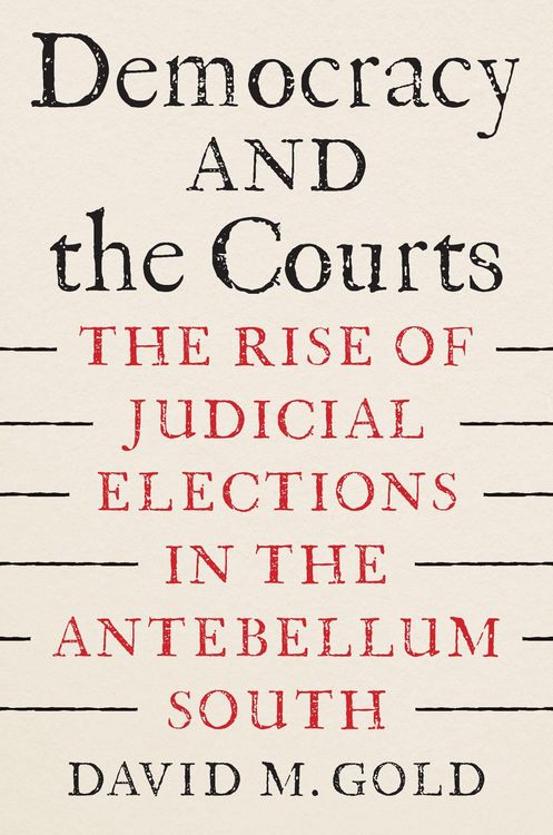 Produktbild: Democracy and the Courts