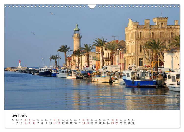 Produktbild: La mer d'Occitanie (Calendrier mural 2026 DIN A3 vertical), CALVENDO calendrier mensuel