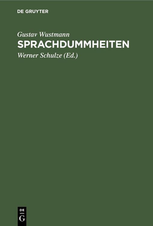 Produktbild: Sprachdummheiten