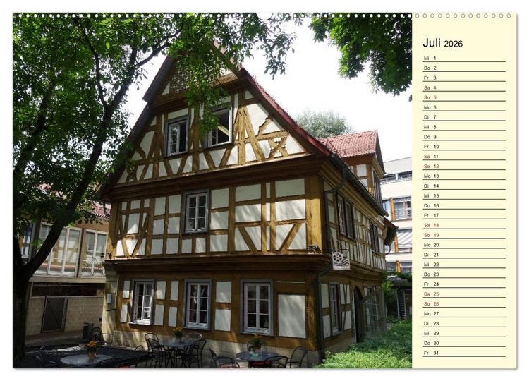 Produktbild: Unterwegs in Schw&auml;bisch Gm&uuml;nd (Wandkalender 2026 DIN A2 quer), CALVENDO Monatskalender