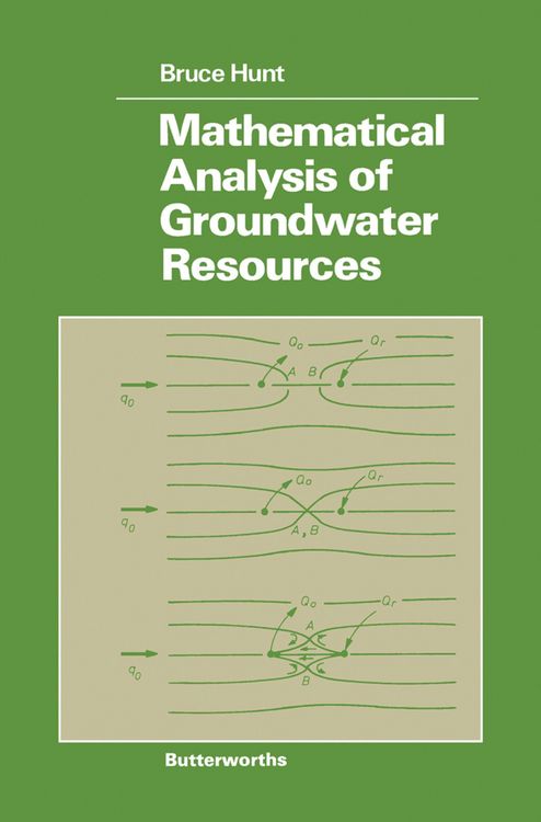 Produktbild: Mathematical Analysis of Groundwater Resources