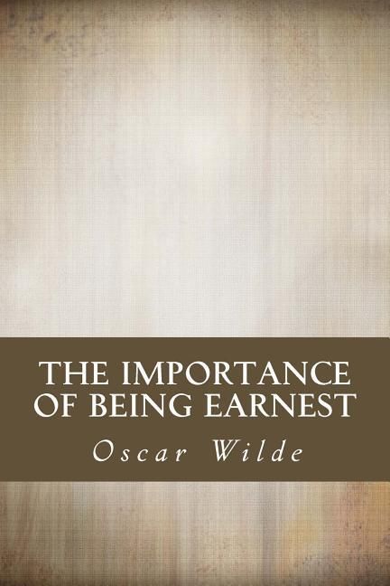 Produktbild: The Importance of Being Earnest