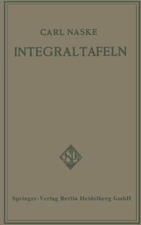 Produktbild: Integraltafeln