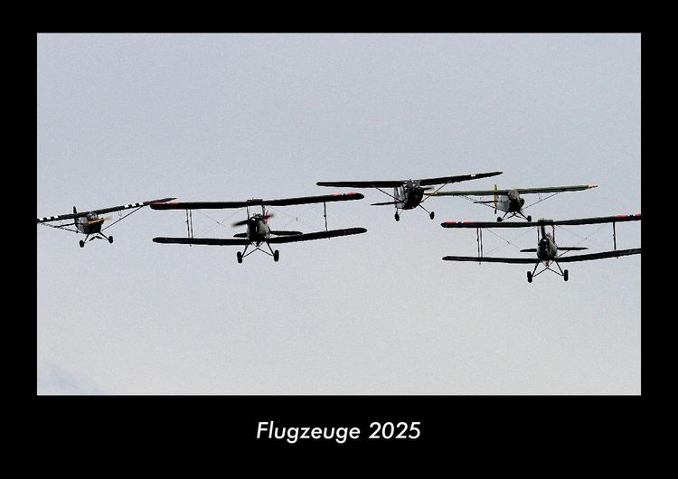 Produktbild: Flugzeuge 2025 Fotokalender DIN A3