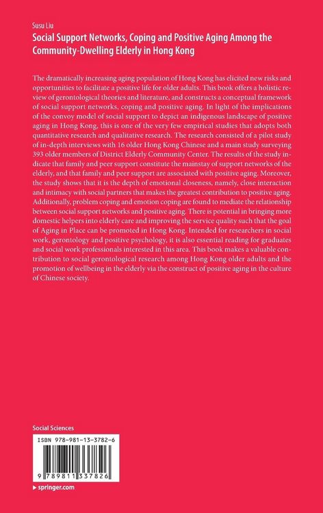 Produktbild: Social Support Networks, Coping and Positive Aging Among the Community-Dwelling Elderly in Hong Kong