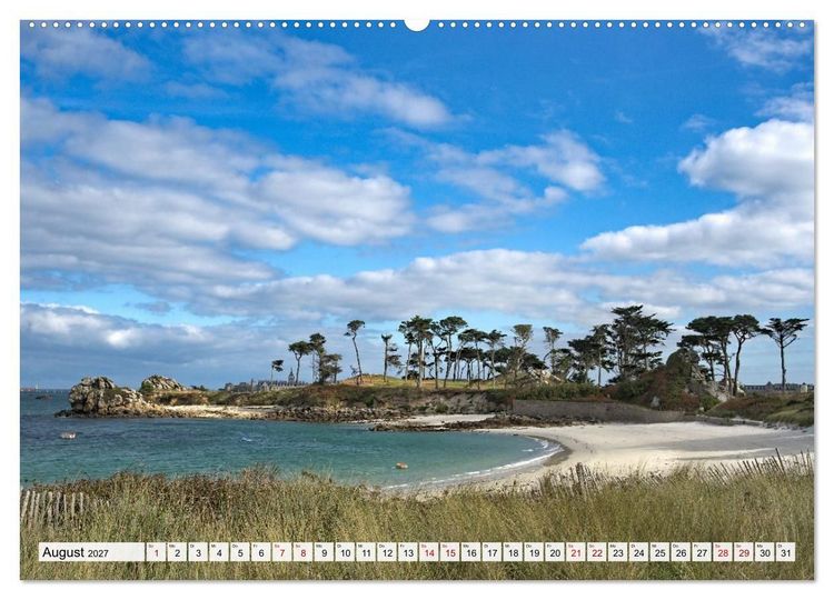 Produktbild: Begeisterung f&uuml;r die Bretagne (Wandkalender 2027 DIN A2 quer), CALVENDO Monatskalender