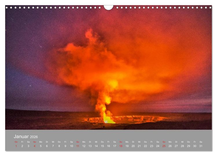 Produktbild: SPIRIT OF HAWAII (Wandkalender 2026 DIN A3 quer), CALVENDO Monatskalender