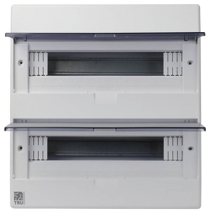 Produktbild: TRU COMPONENTS TC-GYB5-32 Installationsverteiler 366 x 395 x 95 ABS, PC, Stahl 1St.
