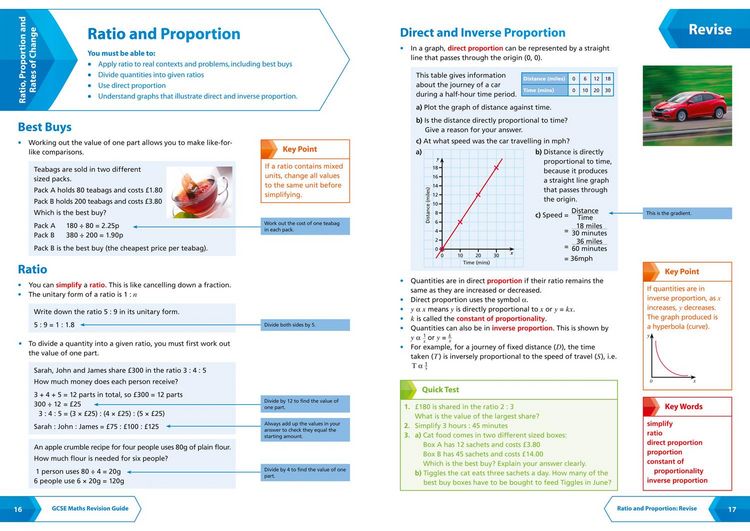 Produktbild: AQA GCSE 9-1 Maths Higher Revision Guide