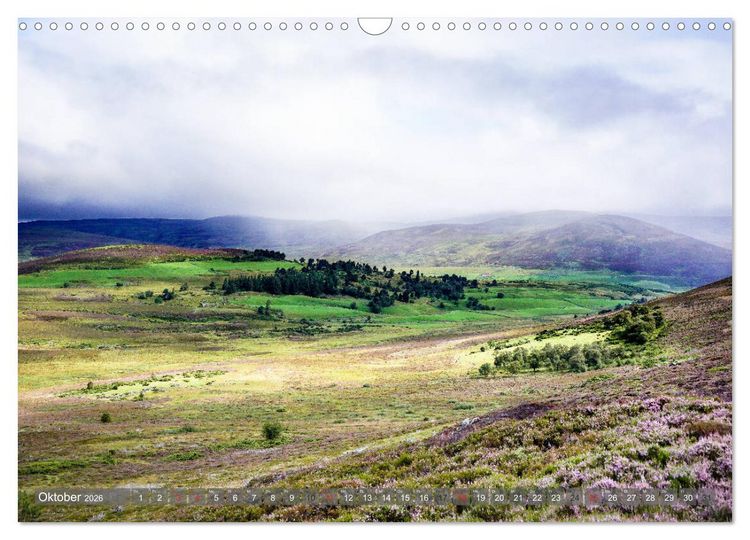 Produktbild: Schottland - Wie gemalt (Wandkalender 2026 DIN A3 quer), CALVENDO Monatskalender