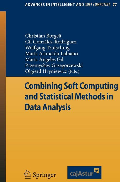 Produktbild: Combining Soft Computing and Statistical Methods in Data Analysis