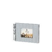 Produktbild: Fotoalbum Wire-O, Passepartout, Stone, 40/195 x145 mm