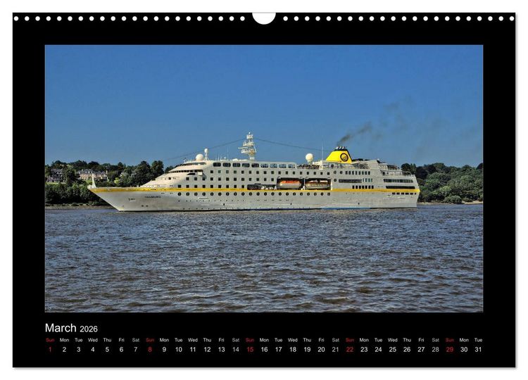 Produktbild: Destination Hamburg 2026 (Wall Calendar 2026 DIN A3 landscape), CALVENDO 12 Month Wall Calendar