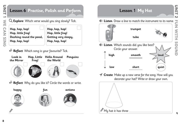 Produktbild: Cambridge Primary Music Student's Book Stage 1