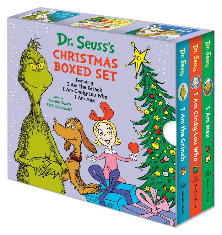 Produktbild: Dr. Seuss's Christmas 3-Book Boxed Set: I Am the Grinch, I Am Cindy-Lou Who; I Am Max