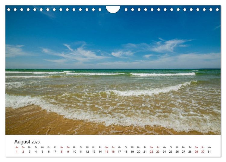 Produktbild: Andalusien - Landschaften rund um Conil de la Frontera (Wandkalender 2026 DIN A4 quer), CALVENDO Monatskalender