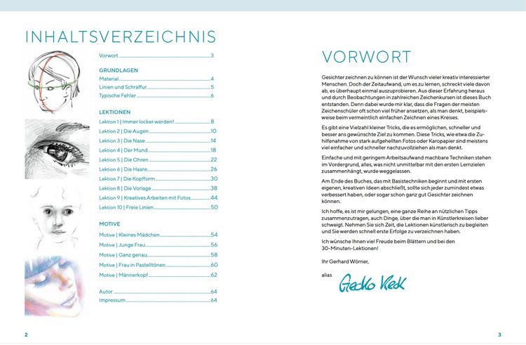 Produktbild: Schnelles Wissen in 30 Minuten - Gesichter Zeichnen