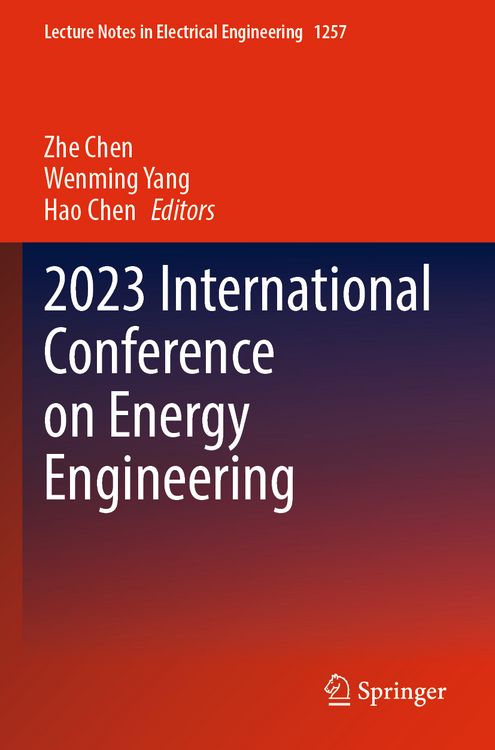 Produktbild: 2023 International Conference on Energy Engineering