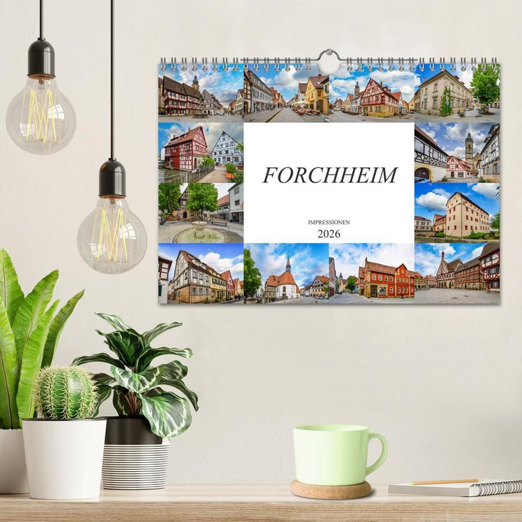 Produktbild: Forchheim Impressionen (Wandkalender 2026 DIN A4 quer), CALVENDO Monatskalender