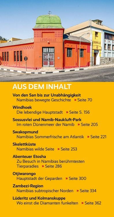 Produktbild: Reisef&uuml;hrer Namibia