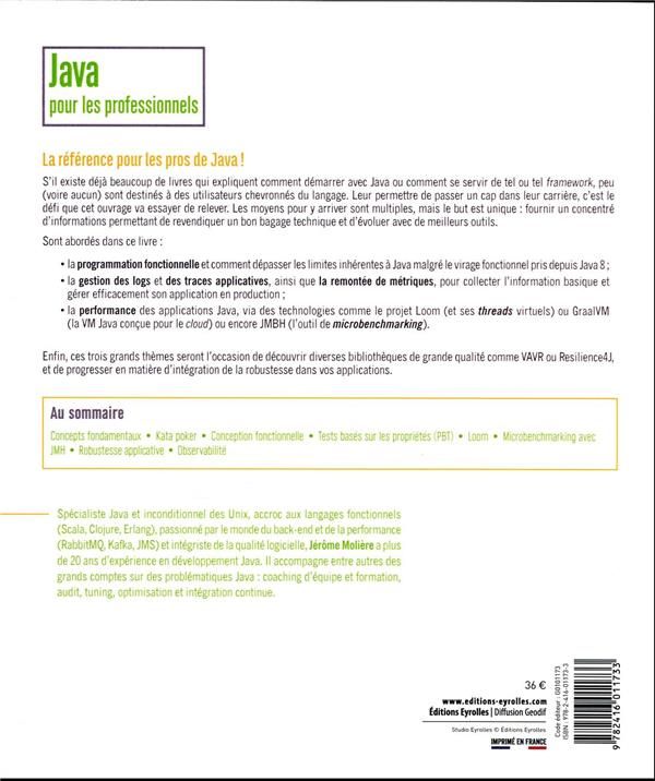 Produktbild: Java pour les professionnels
