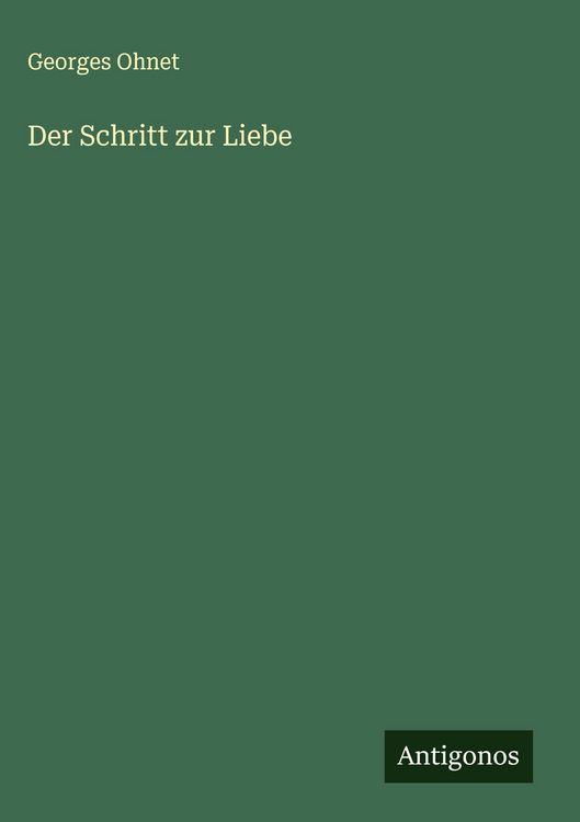 Produktbild: Der Schritt zur Liebe