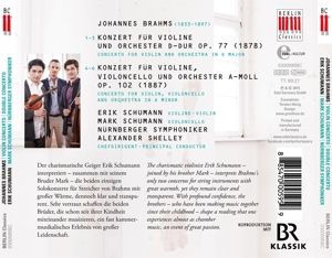 Produktbild: Violin-+Doppelkonzert