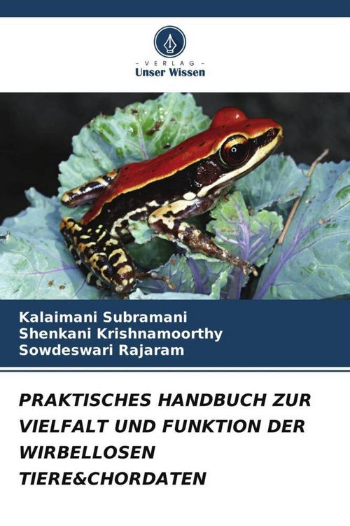 Produktbild: Praktisches Handbuch Zur Vielfalt und Funktion der Wirbellosen Tiere&chordaten