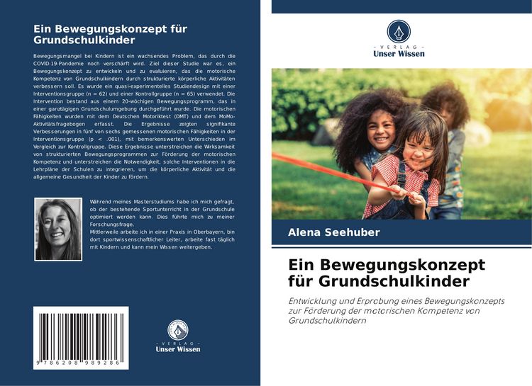 Produktbild: Ein Bewegungskonzept f&uuml;r Grundschulkinder