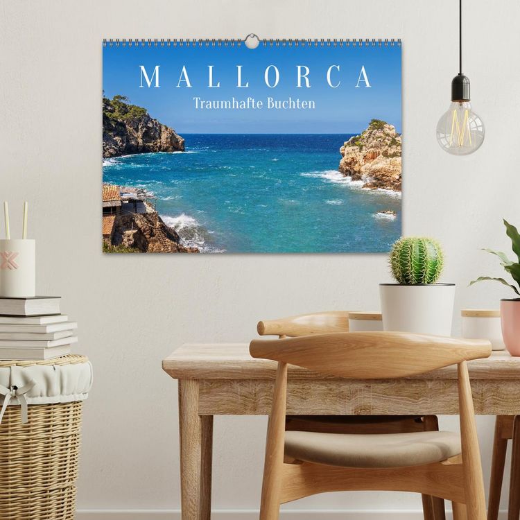 Produktbild: Mallorca - Traumhafte Buchten (Wandkalender 2026 DIN A3 quer), CALVENDO Monatskalender