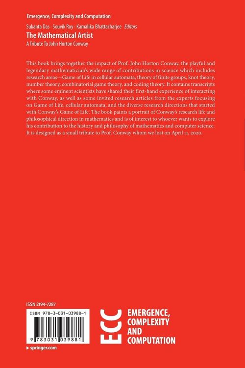 Produktbild: The Mathematical Artist