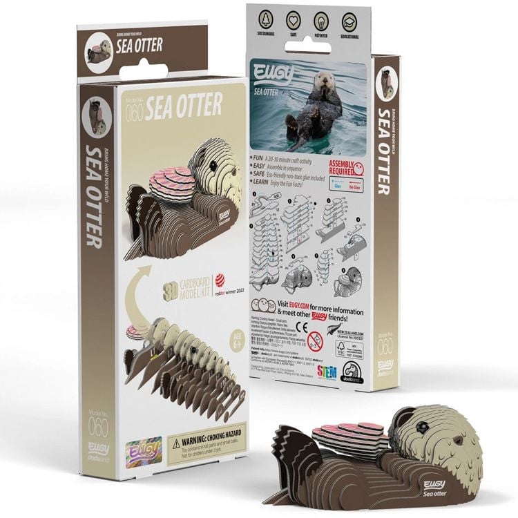 Produktbild: EUGY - 3D Bastelset Seeotter