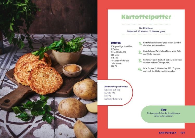 Produktbild: Das Airfryer-Kochbuch f&uuml;r M&auml;nner