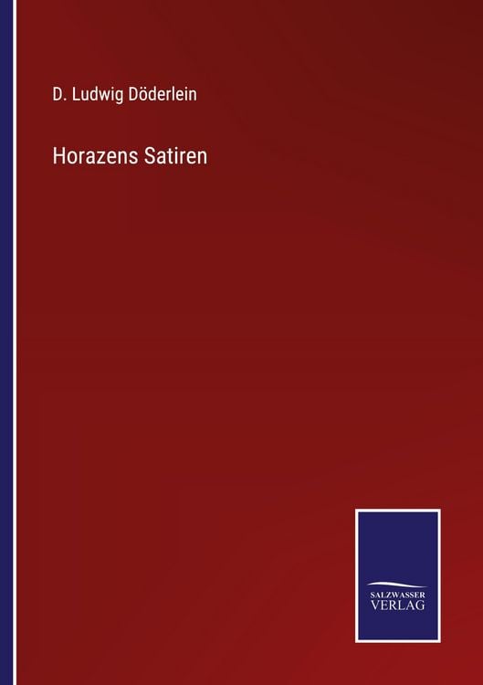Produktbild: Horazens Satiren