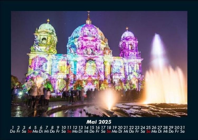 Produktbild: Berlin 2025 Fotokalender DIN A5