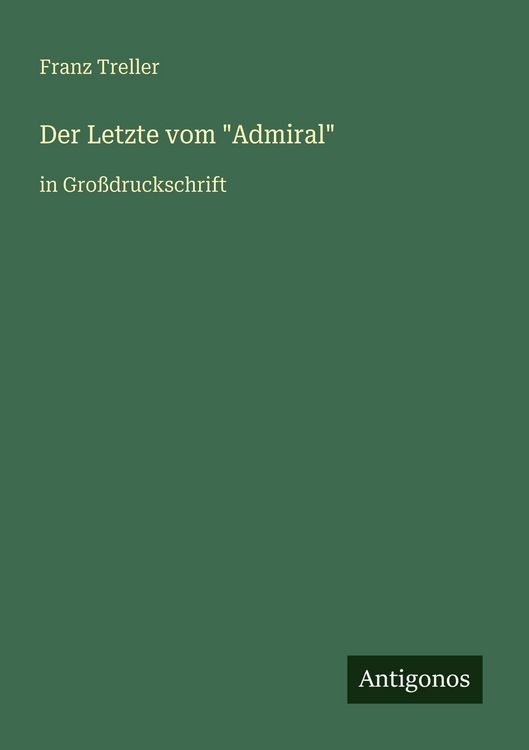 Produktbild: Der Letzte vom "Admiral"
