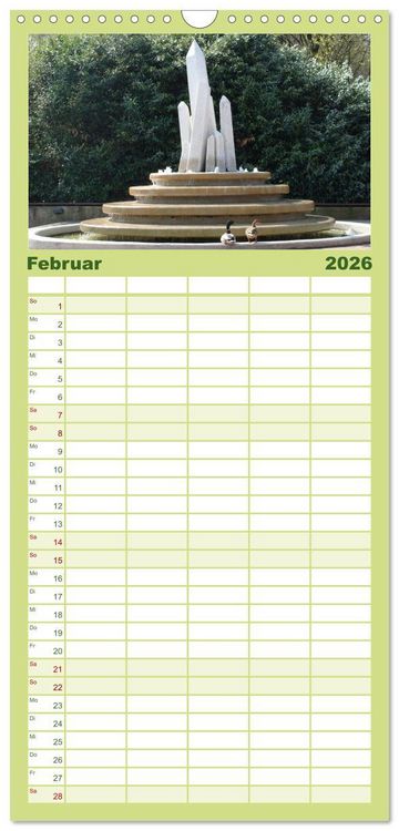 Produktbild: Familienplaner 2026 - Bad Sassendorf mit 5 Spalten (Wandkalender, 21 x 45 cm) CALVENDO
