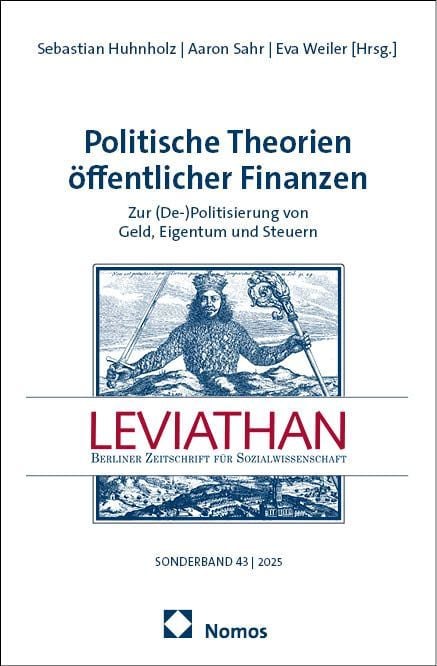 Produktbild: Politische Theorien &ouml;ffentlicher Finanzen