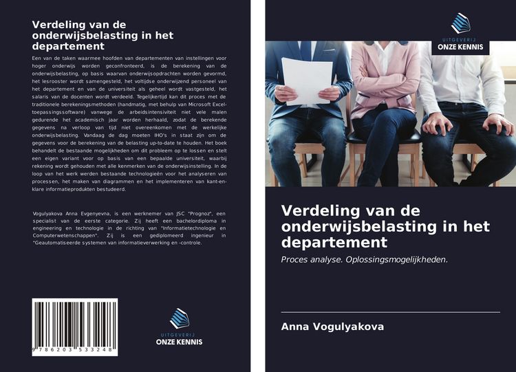 Produktbild: Verdeling van de onderwijsbelasting in het departement