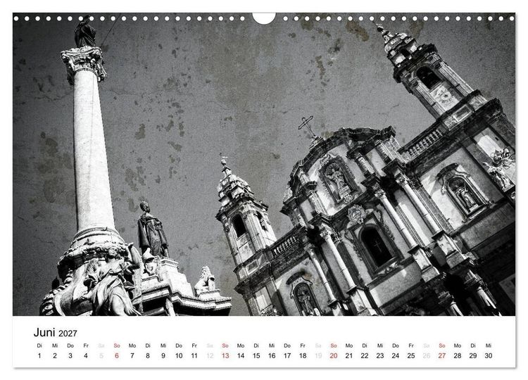 Produktbild: Silberstein portr&auml;tiert Palermo (Wandkalender 2027 DIN A3 quer), CALVENDO Monatskalender