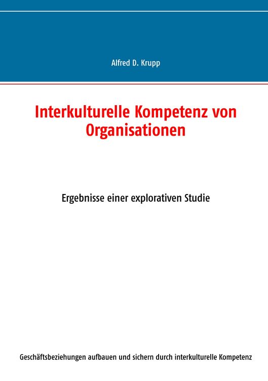 Produktbild: Interkulturelle Kompetenz von Organisationen
