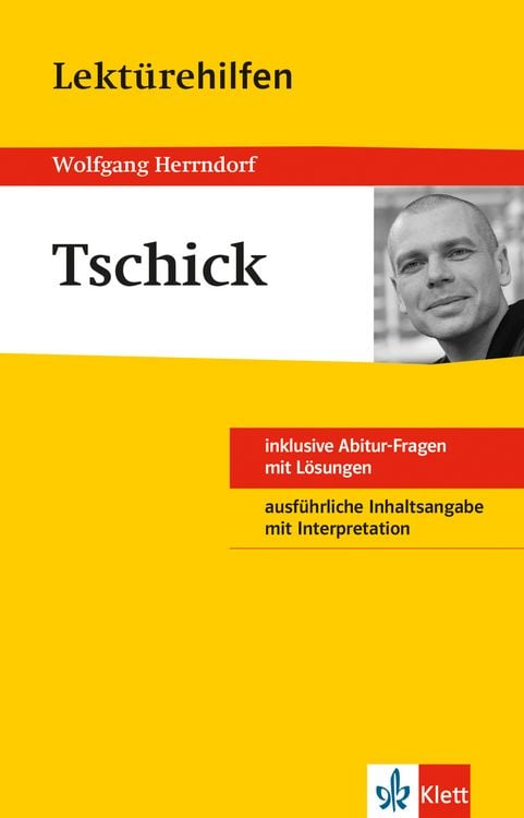Produktbild: Klett Lekt&uuml;rehilfen Wolfgang Herrndorf, Tschick